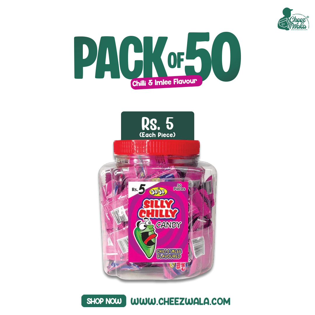 Jojo | Silly Chilly Candy - Pack Of 50 (Rs. 5)