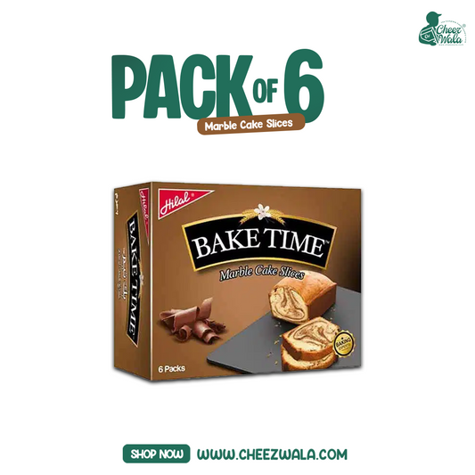 Hilal | Bake Time Marble - Pack Of 06