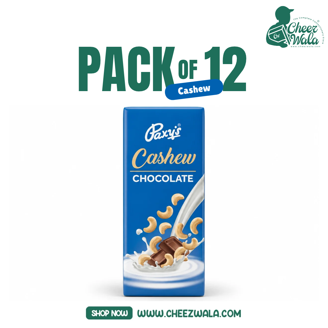 Paxy | Cashew Chocolate - Pack of 12