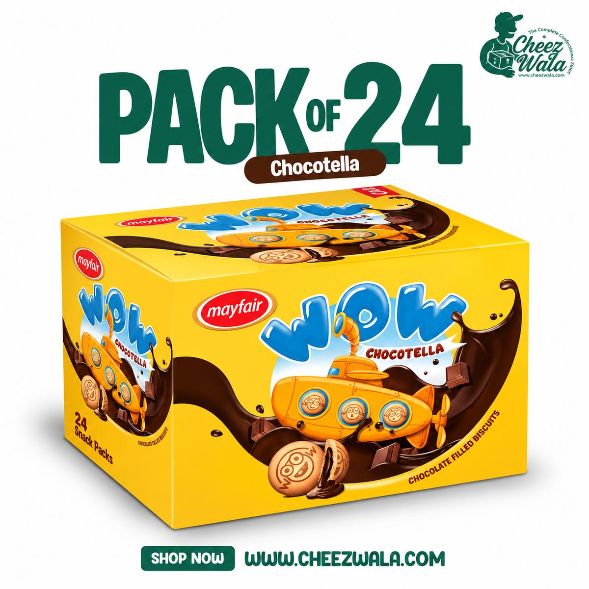 Mayfair | Wow Chocolate - Pack Of 24