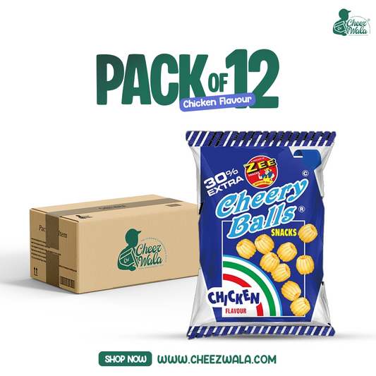 Zee Snacks | Cheery Balls Jumbo Chicken - Pack Of 12
