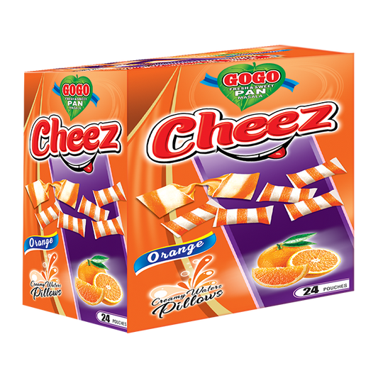 Gogo | Cheez Pillow Orange - Pack Of 36
