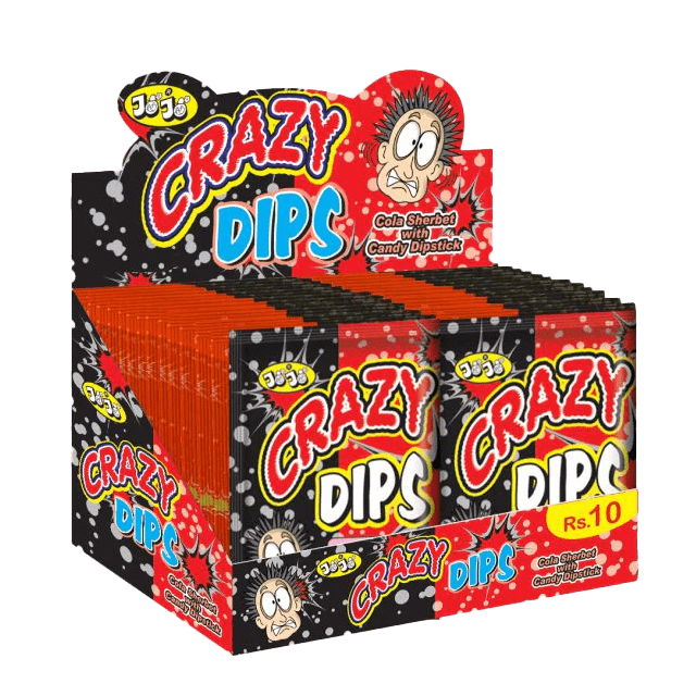 Jojo | Crazy Dips Cola - Pack Of 24 (Rs. 10)