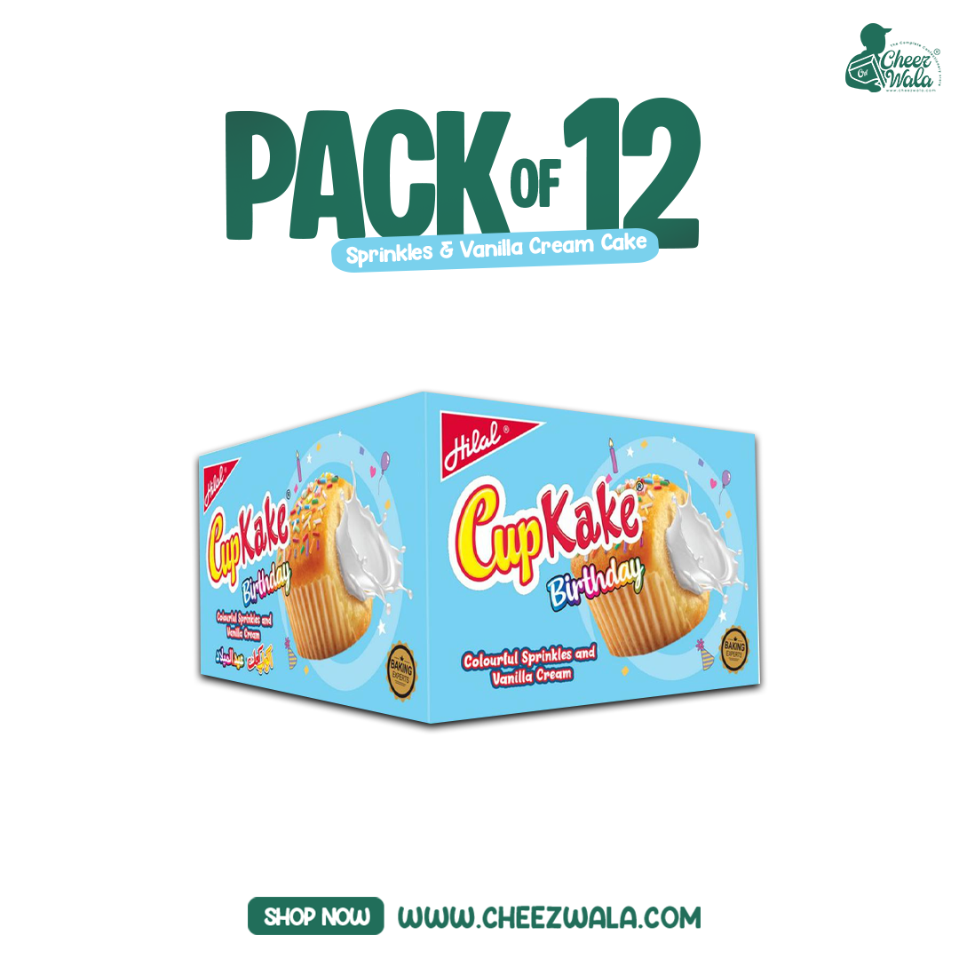 Hilal | Cupkake Birthday - Pack Of 12
