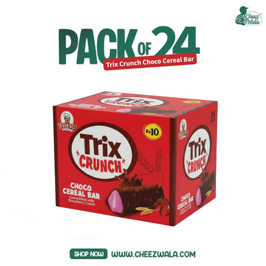 Elieto | Trix Crunch Choco Cereal Bar - Pack Of 24 (Rs.10)