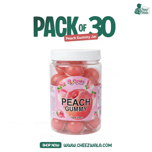 Poppin | Grape Gummy Jar - Pack of 30