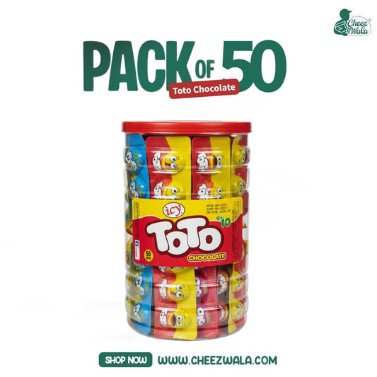 Icy | ToTo Chocolate Egg Jar - Pack Of 50 (Rs.10)
