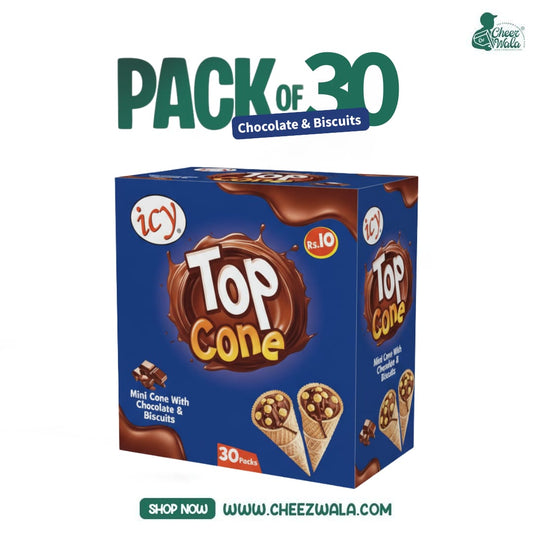 Icy | Top Cone Chocolate - Pack Of 30 (Rs.10)