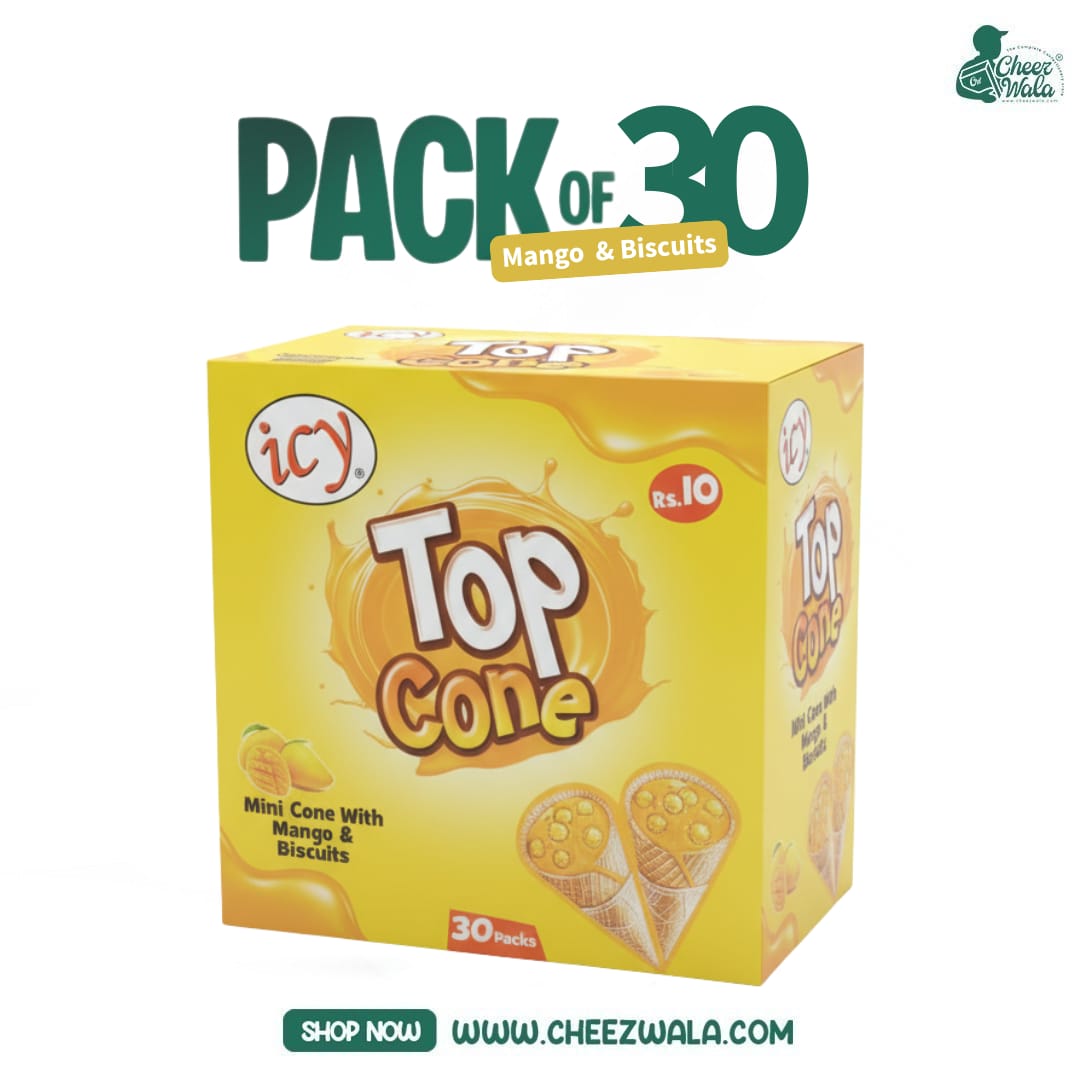Icy | Top Cone Mango - Pack Of 30 (Rs.10)