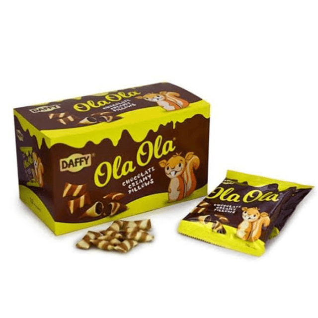 Daffy | Ola Ola Pillow Chocolate - Pack Of 12 (Rs.20)