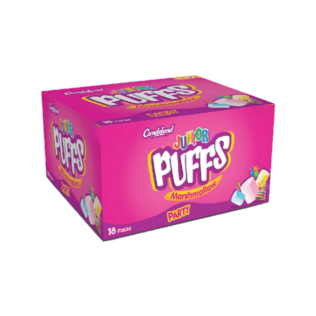 Candyland | Junior Puff Party - Pack of 18