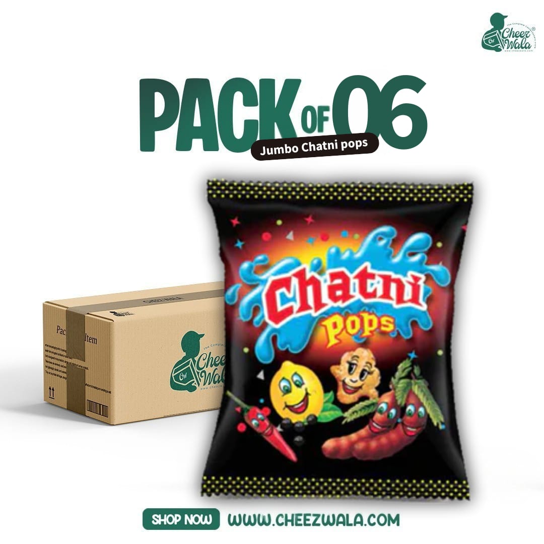 Sunder | Jumbo Chatni Pops - Pack of 06