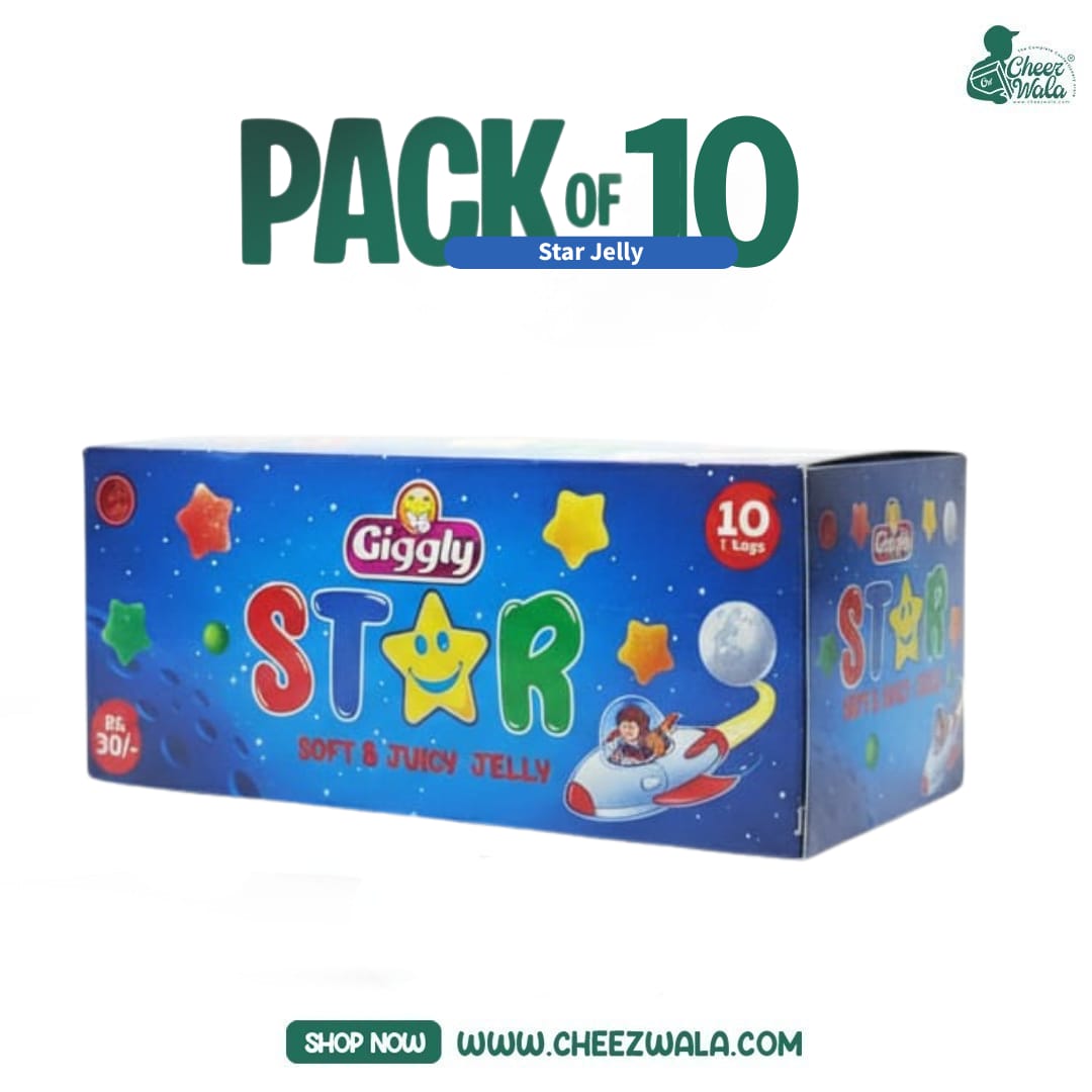Giggly | Star Jelly Tray - Pack of 10