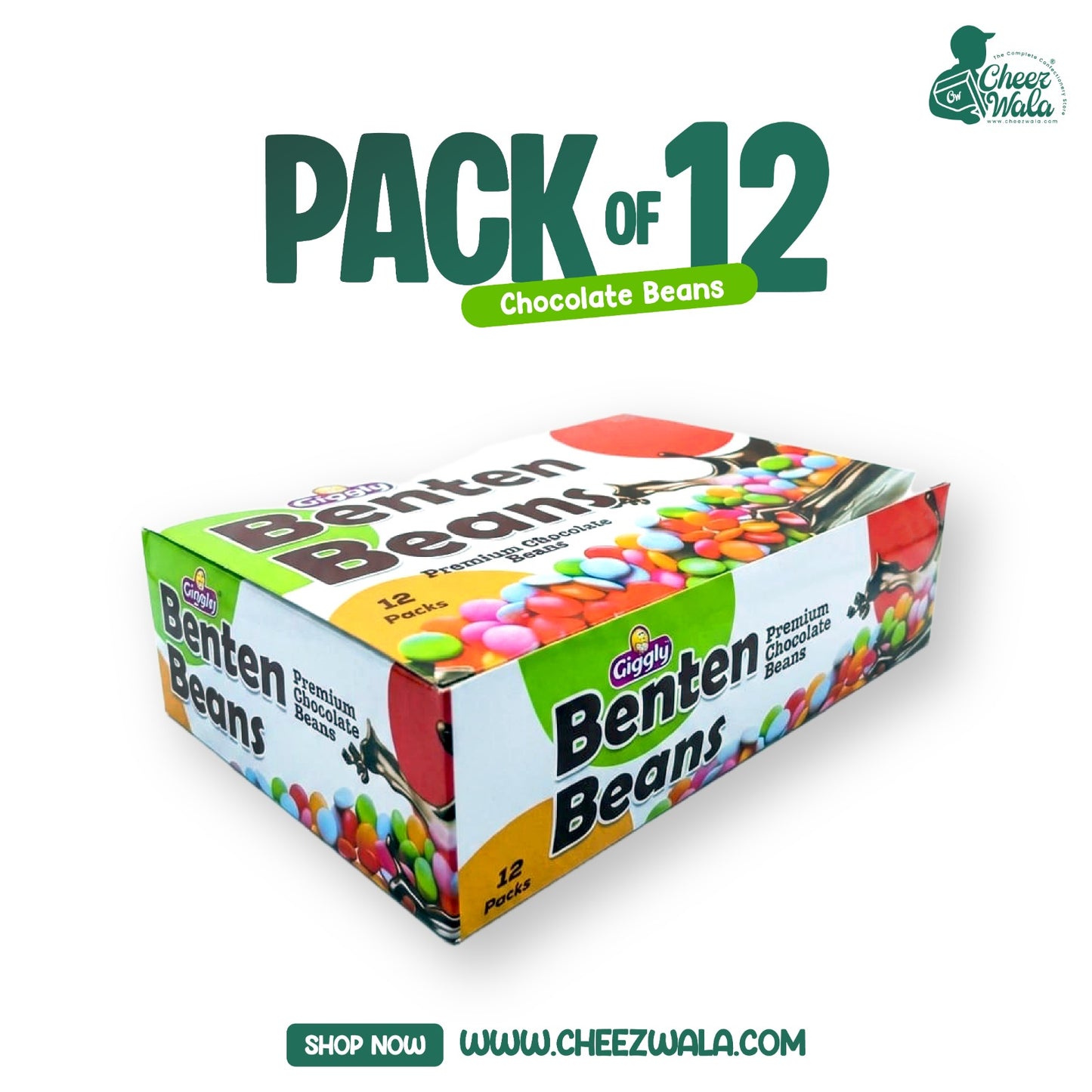 Giggly | Benten Beans - Pack of 12