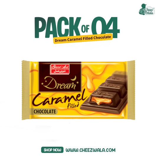 Shirin Asal | Caramel Filled Chocolate - Pack of 04