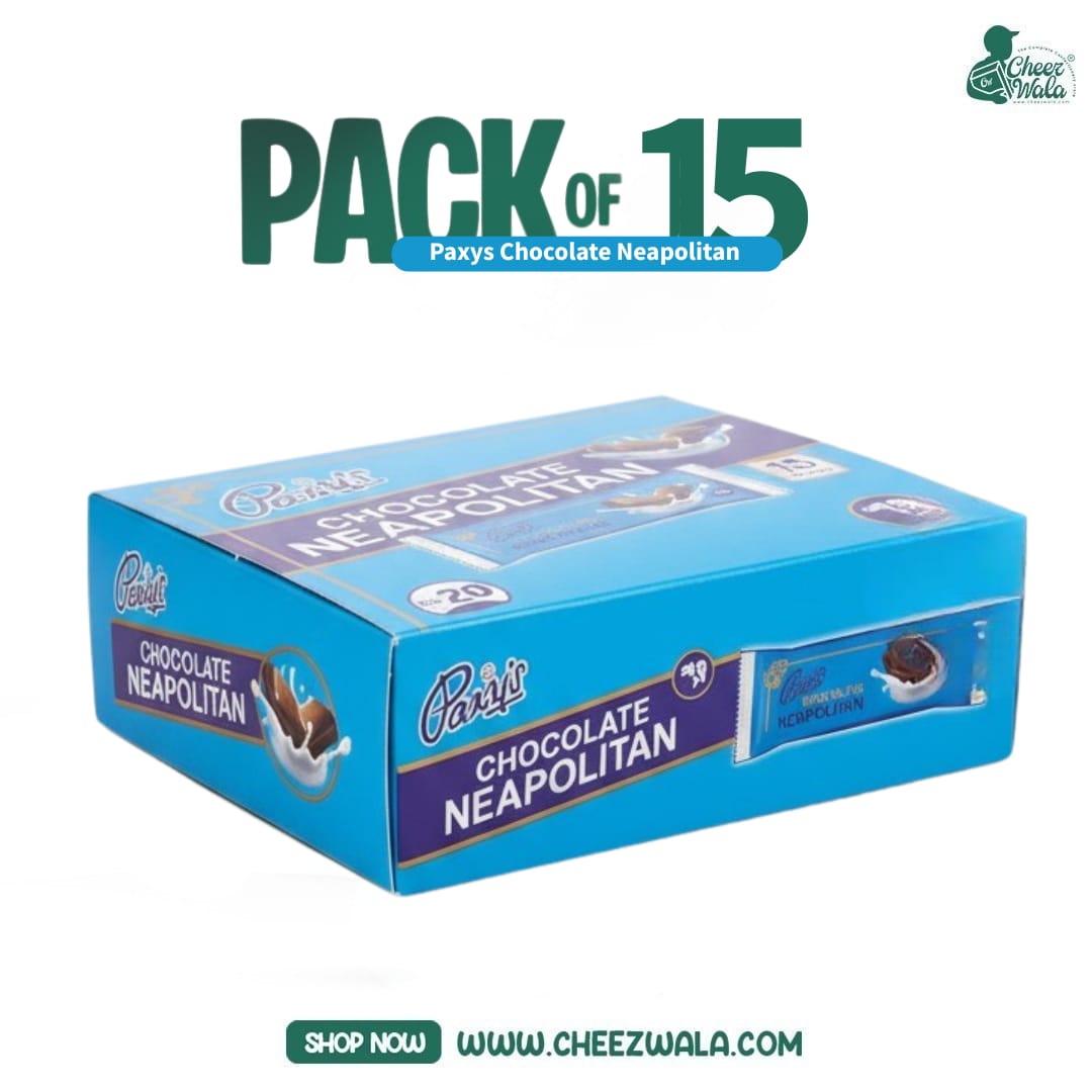 Paxy | Neapolitan Chocolate - Pack Of 15 (Rs. 20)