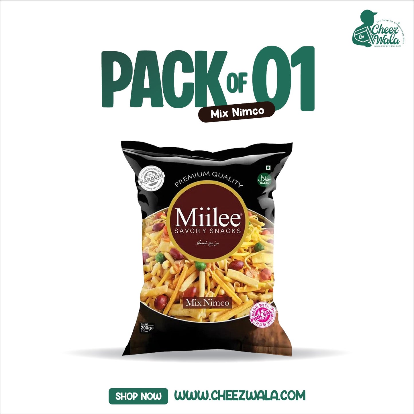FM | Miilee Nimco Mix 200gms - Pack of 01