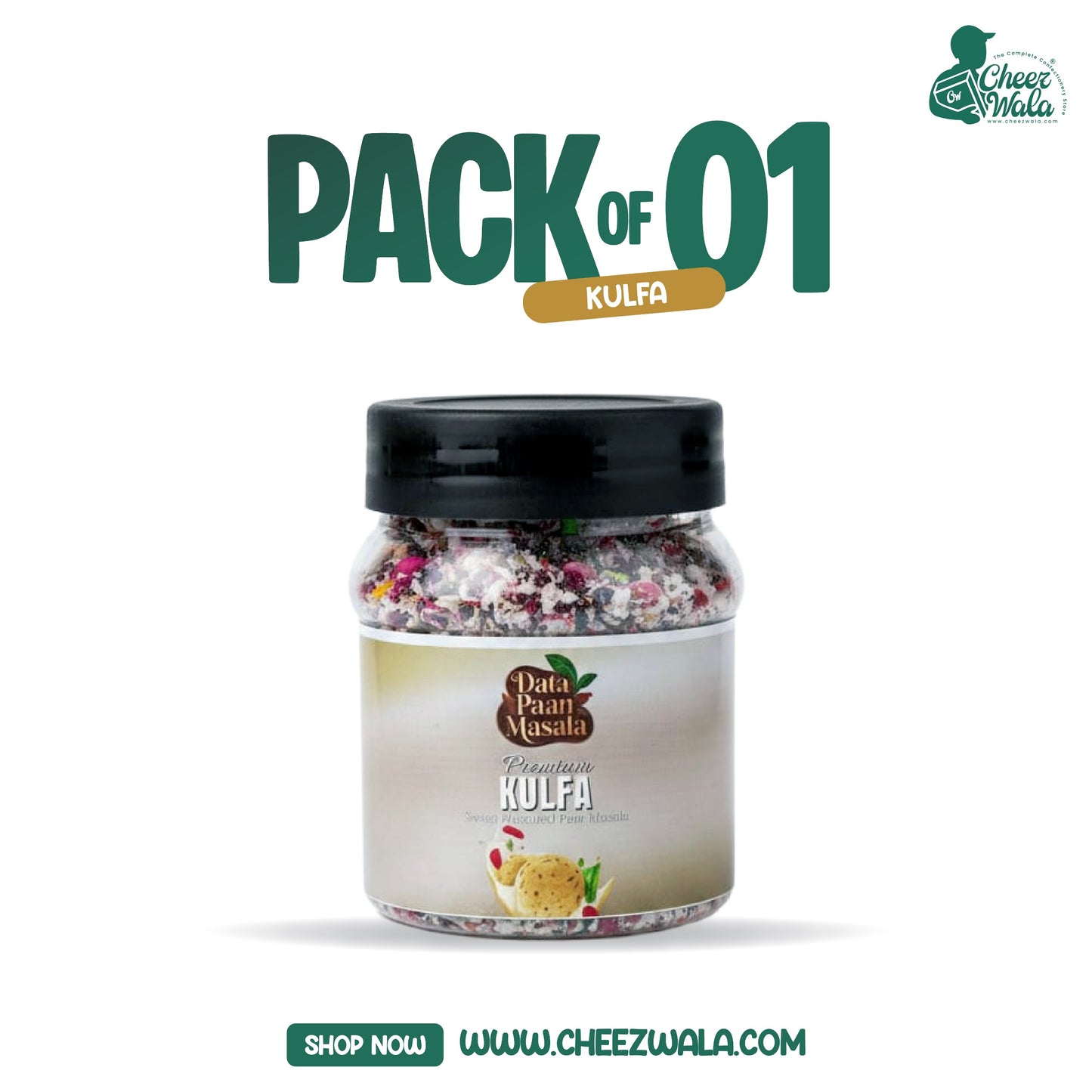 Karar Foods | Data Pan Masala Kulfa - Pack Of 01