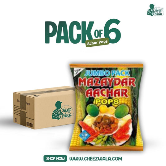 Sunder | Jumbo Achar Pops - Pack Of 06