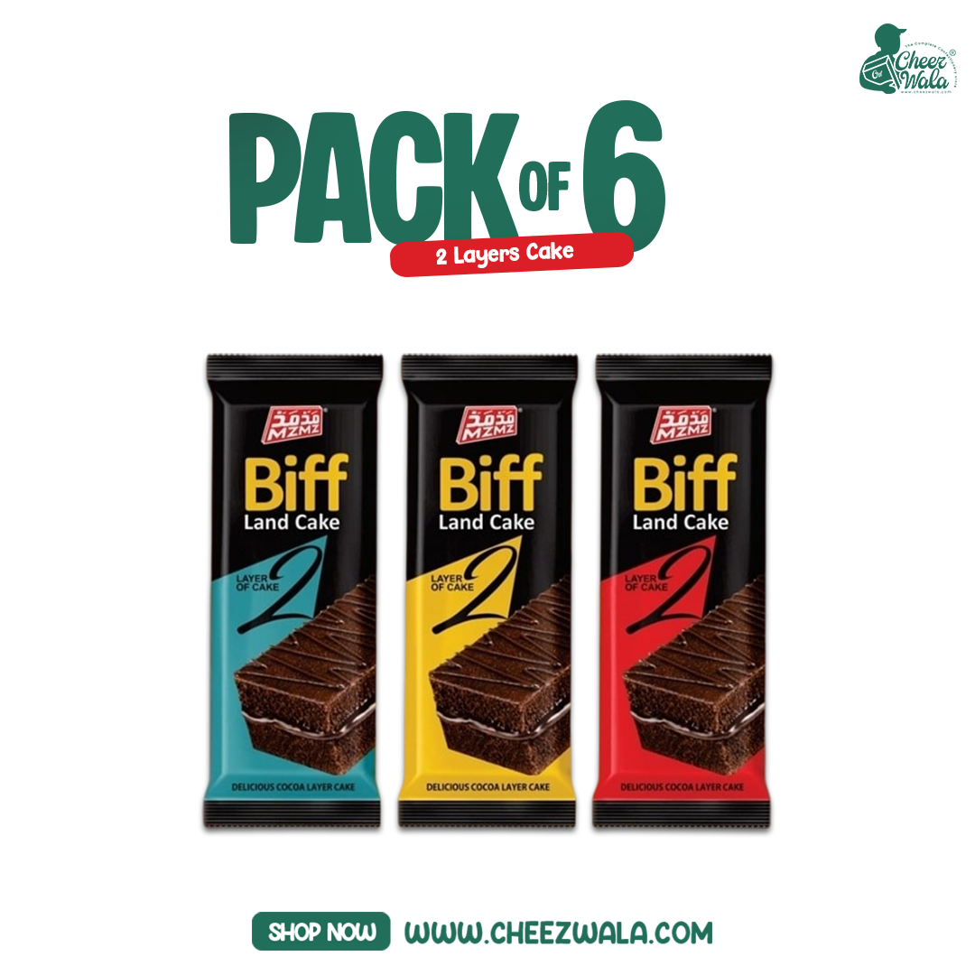Mzmz | Biff Land Cake - Pack of 06 (Rs. 50)