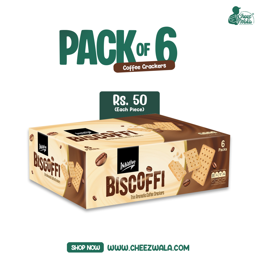 Inovative | Biscoffi Snack Pack - Pack of 06 (Rs. 50)