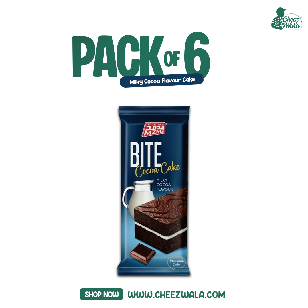 Mzmz | Bite Cocoa Cake - Pack of 06 (Rs. 50)