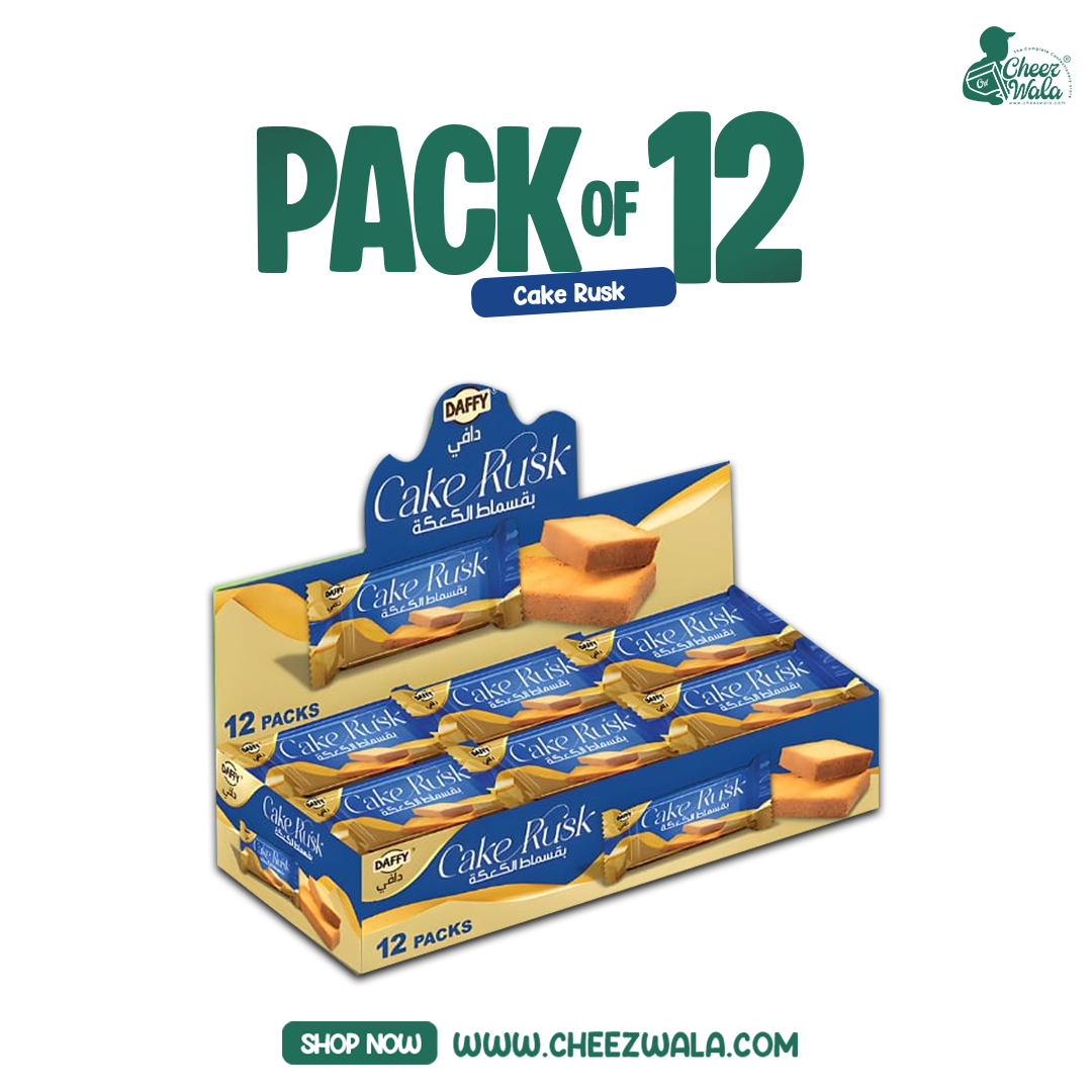 Daffy | Cake Rusk - Pack of 12