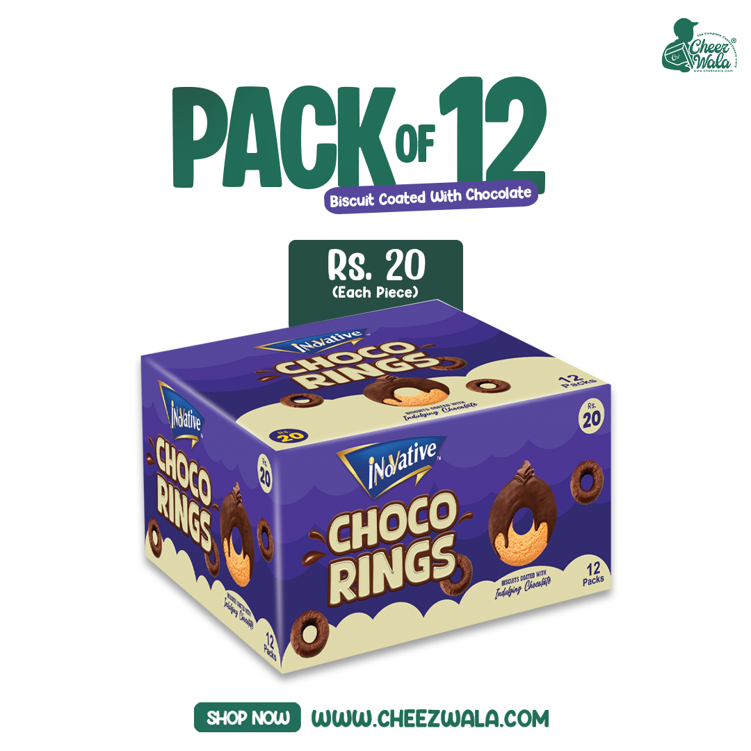 Inovative | Choco Rings Pouch Pack - Pack of 12 (Rs. 20)