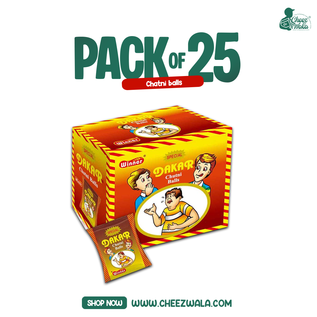 Winner | Dakar Chatni Balls - Pack Of 25