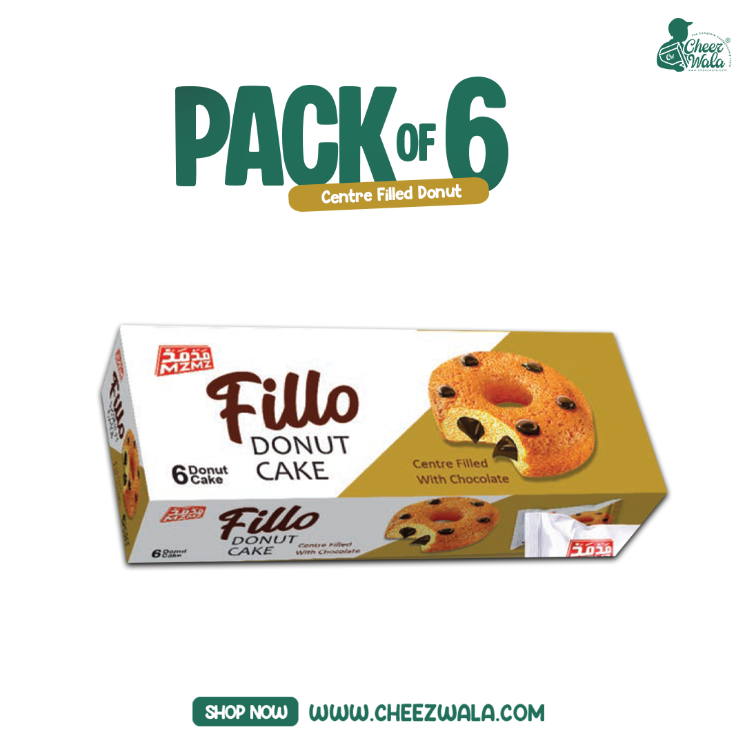 Mzmz | Fillo Donut Cake - Pack of 06 (Rs. 50)