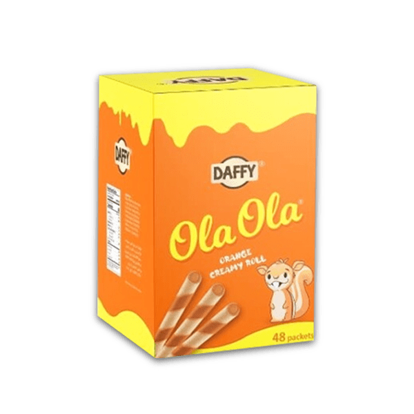 Daffy | Ola Ola Stick Orange - Pack Of 24 (Rs.10)