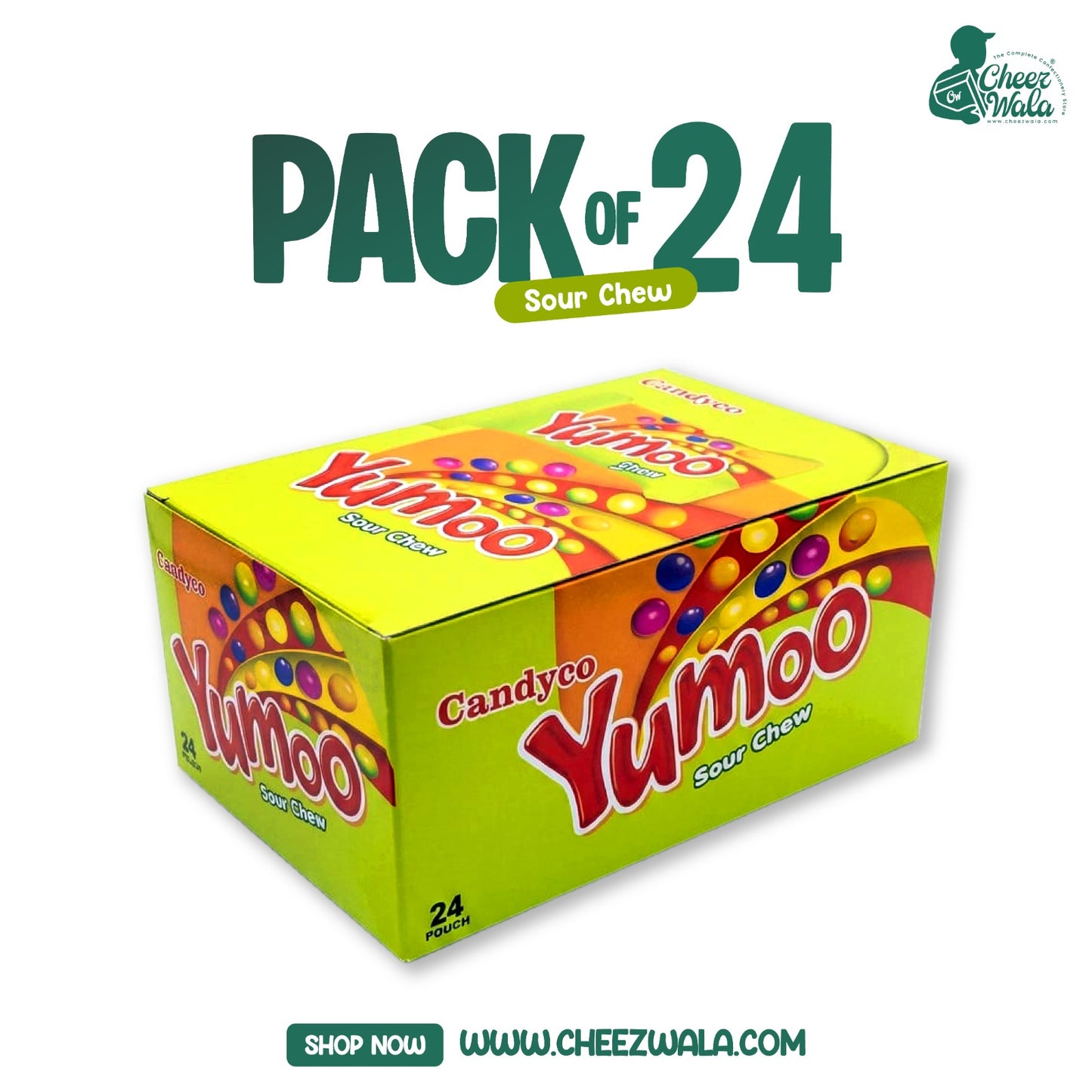 Candyco | Yumoo Sour Chew - Pack of 24