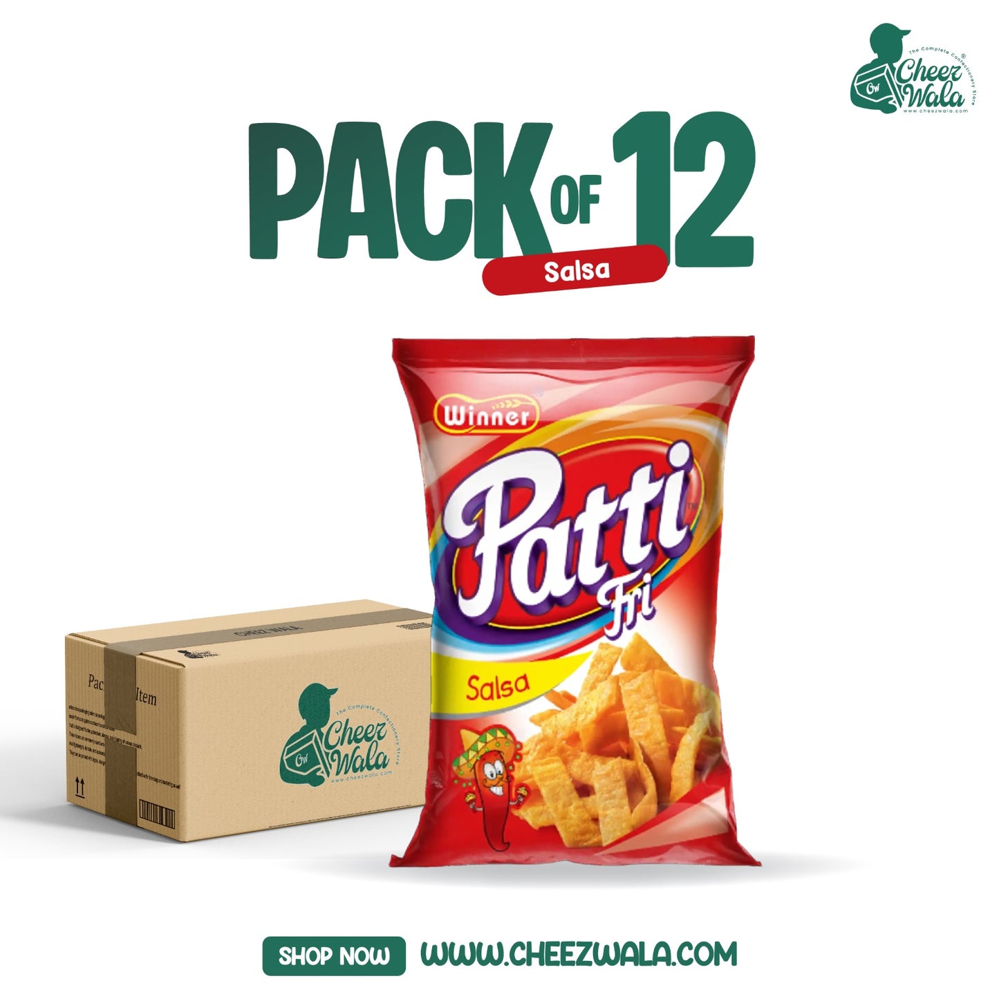 Winner | Patti Fry Salsa 11gms - Pack of 12