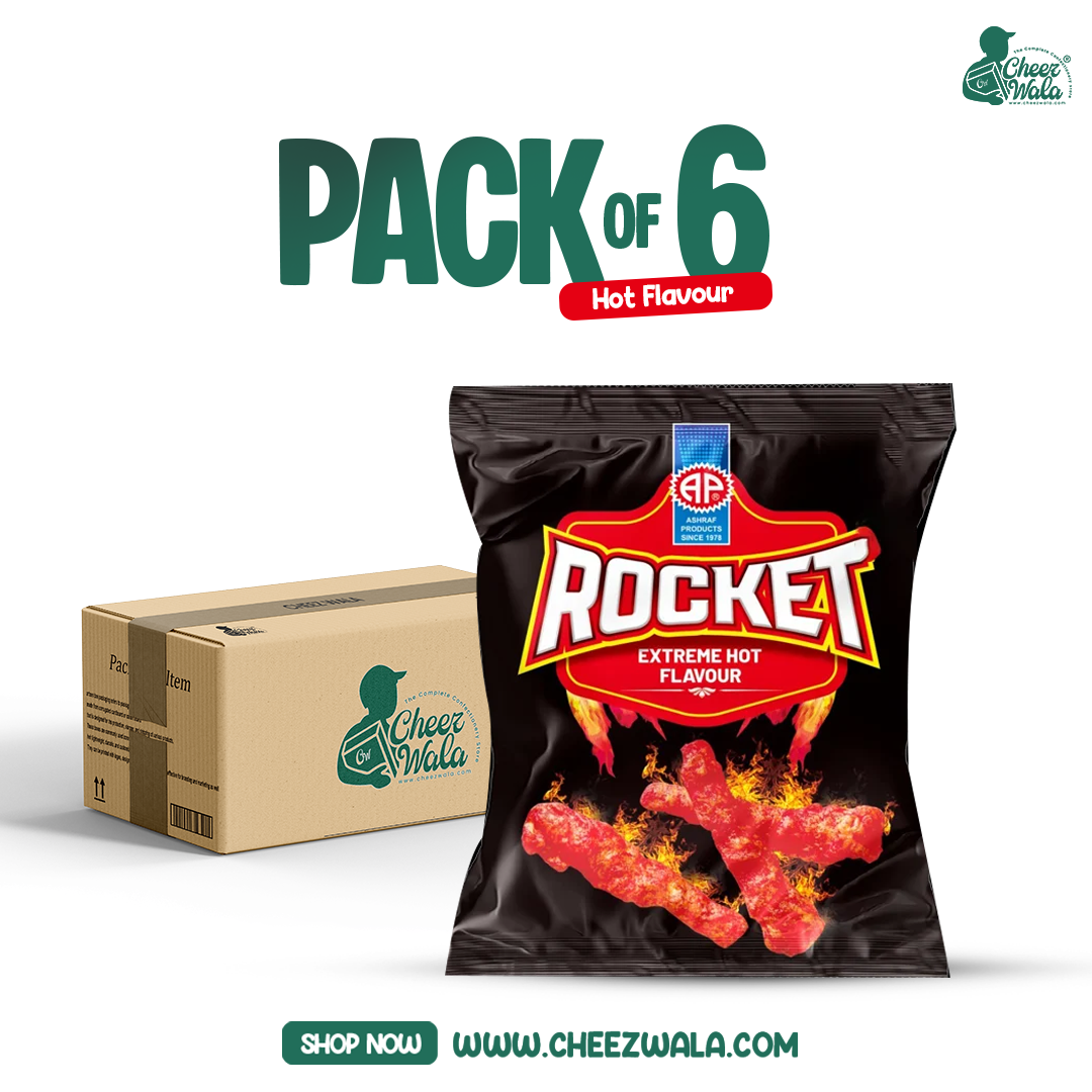 AP | Rocket Extreme Hot Flavor - Pack of 06