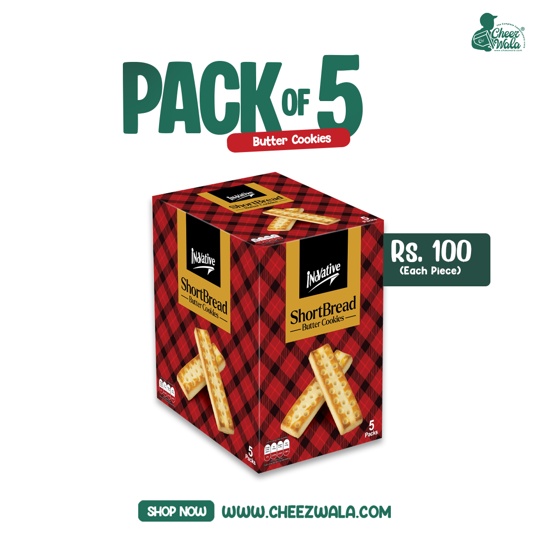 Inovative | Short Bread - Pack of 05 (Rs. 100)