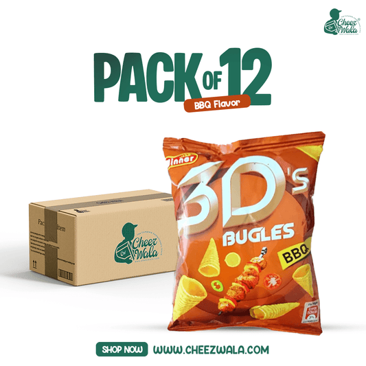 Winner | 3d Bugles BBQ 11gms - Pack of 12