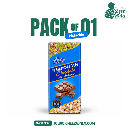 Paxy | Neapolitan Chocolate with Pistachio - Pack of 01