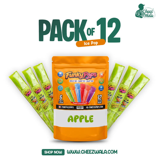 Funky | Ice Pops Apple Flavors - Pack of 12