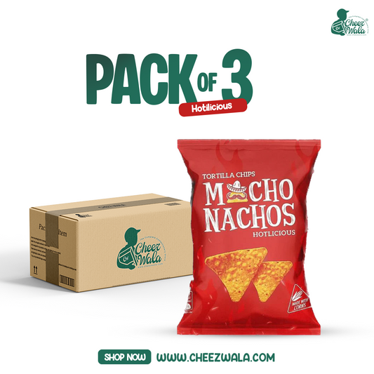 Macho Nachos Hotilicious 38gms - Pack of 03