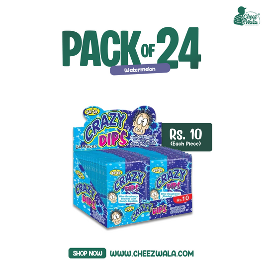 Jojo | Crazy Dips Blue Berry - Pack Of 24 (Rs. 10)