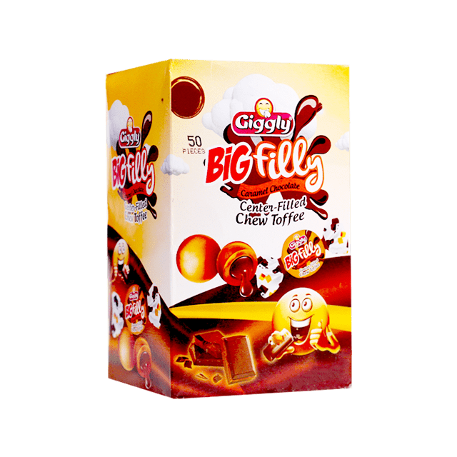 Giggly | Big Filly Center Filled - Pack Of 50