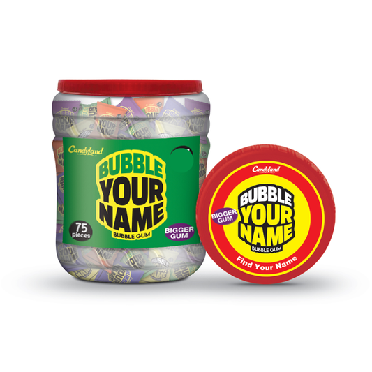Candyland | Bubble Your Name - Pack Of 100