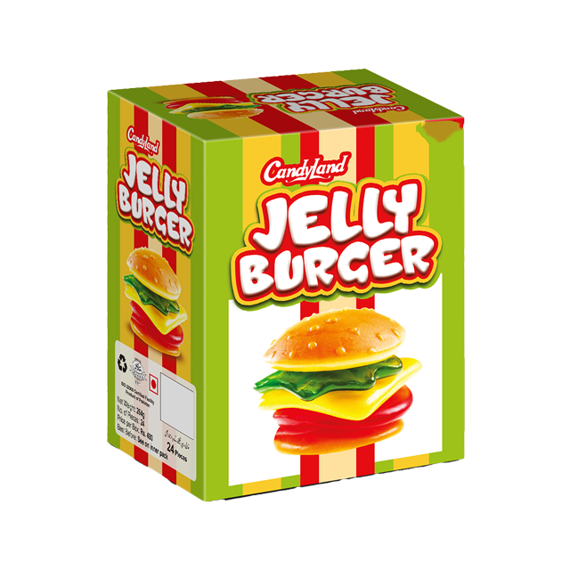 Candyland | Burger Jelly - Pack of 24