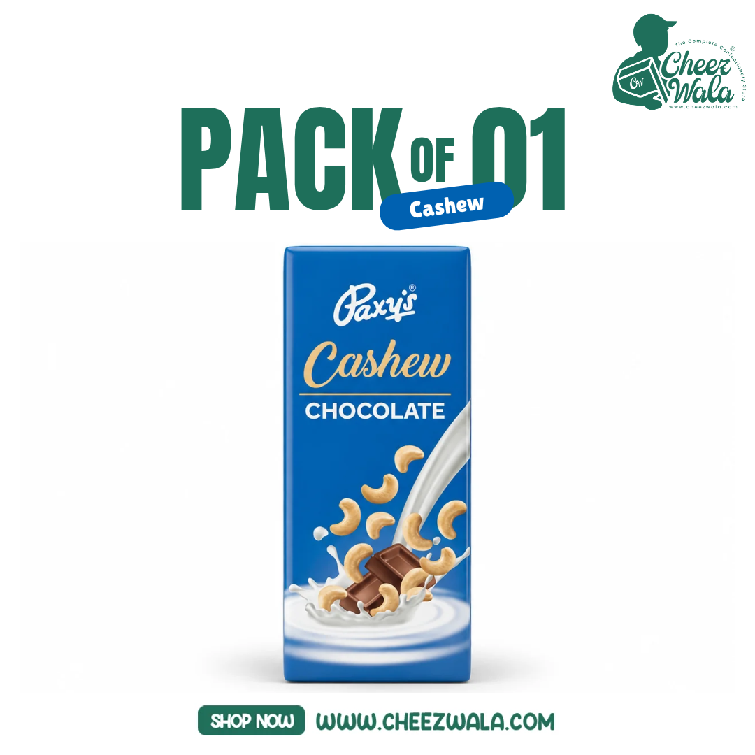 Paxy | Cashew Chocolate - Pack of 01