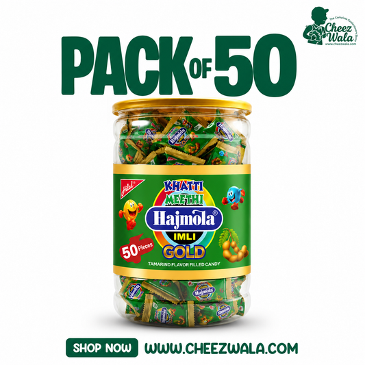 Hilal | Hajmola Imli Gold Jar - Pack Of 50