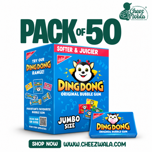 Hilal | Ding Dong Original Bubble Gum - Pack Of 50