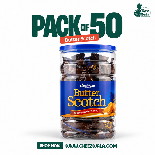 Candyland | Butter Scotch Candy - Pack of 50