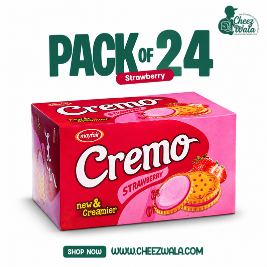 Mayfair | Cremo Strawberry Sandwich Biscuit - Pack Of 24