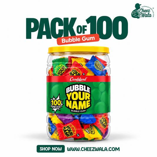Candyland | Bubble Your Name - Pack Of 100
