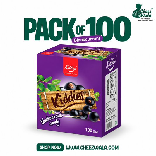 Kiddies | Black Current Candy - Pack of 100